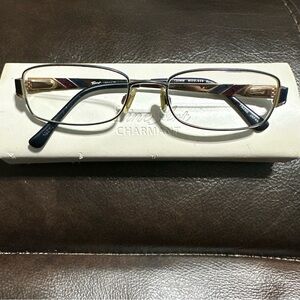 RARE Vintage Tura MOD 538 Eyeglasses Frames Multi-Color